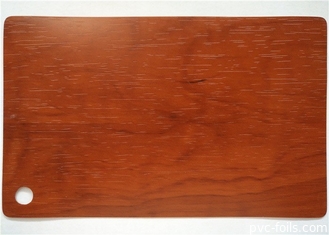Cherry Wood-de Decoratieve Folie van pvc voor Deuren 0.30mm van het Meubilairmembraan