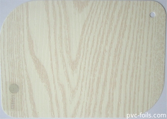 Houten Decoratieve Pvc-van de de Leveranciersdeur van de Meubilairfilm Vacuüm het Membraanfolie