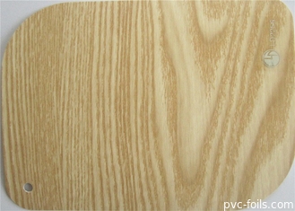 Gele Houten beëindigt Pvc-Vinyl voor Muur die WPC-Comité waterdicht maken