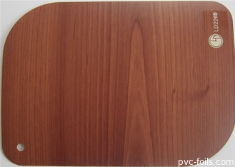 De Decoratieve Film van deurpvc voor Houten Korrel 0.12mm van de Meubilairomslag