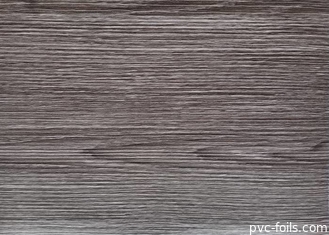 Van de het Membraan Vacuümpers van de meubilairpvc-folie In reliëf gemaakt de Lijm Zwart Hout