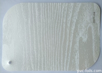 Witte het Membraanfolie van pvc van de Kleuren Houten Textuur voor de Decoratie van de Meubilairoppervlakte