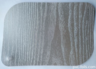 Stevige Decoratieve de Foliedikte 0.10mm van pvc van de Kleuren Houten Textuur