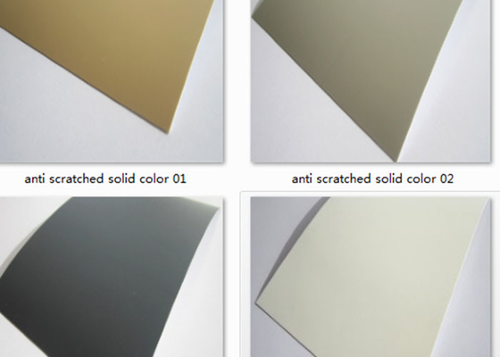Binnenland die Decoratieve Pvc-foliefilm 0.50mm leveren dik Gekrast Anti
