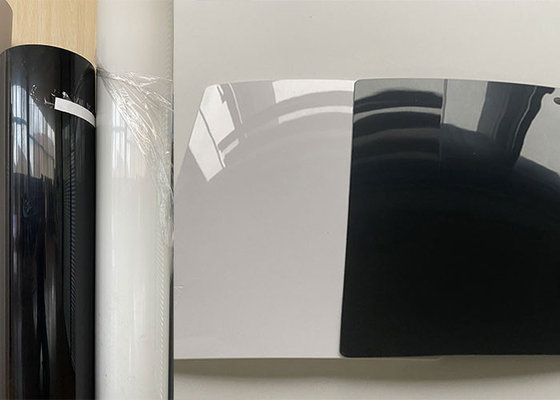 Hoog polijst pvc-Membraanfolie voor de Melkachtige Witte Zwarte van Kabinetsdeuren