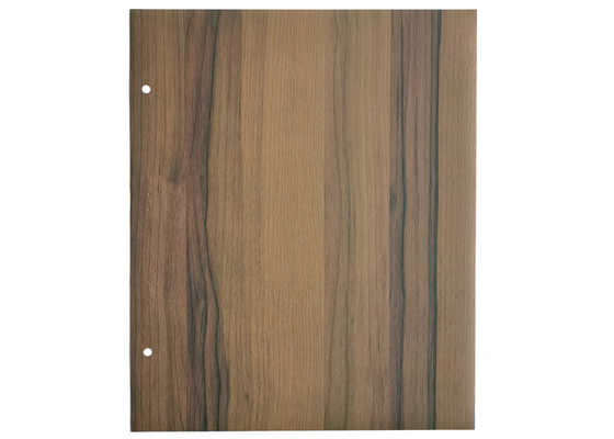 De Decoratieve Folie van pvc van de Teakwoodkleur voor Meubilair Vinyllaminering