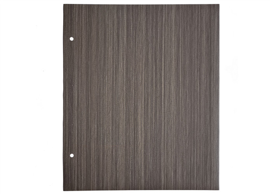 Grey Wood Color Pvc Decorative-Foliebroodje 0.50mm voor de Hoogste Dekking van de Bureaulijst
