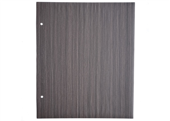 Grey Wood Color Pvc Decorative-Foliebroodje 0.50mm voor de Hoogste Dekking van de Bureaulijst
