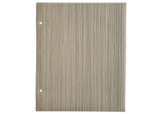 Flexibele Houten Effect Decoratieve Film 0.1MM van pvc voor Meubilairoppervlakte