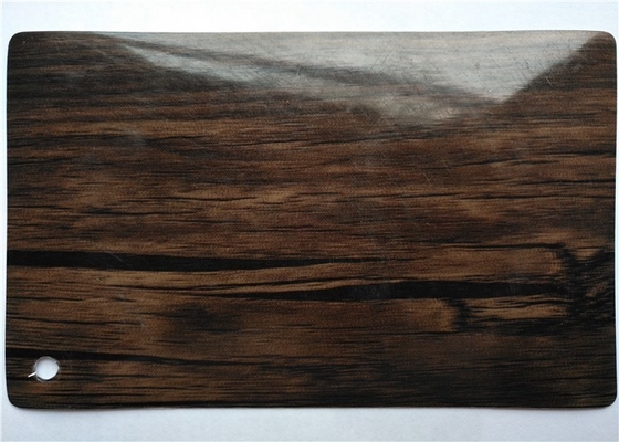 Hoog polijst de Houten Decoratieve Film van Korrelpvc voor Meubilair 1420mm Breedte