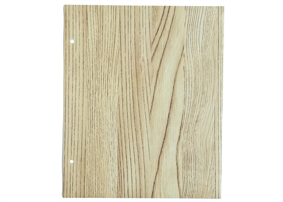Aangepaste Houten het Meubilairfolie 1260mm van pvc van de Korrelkleur Breedte