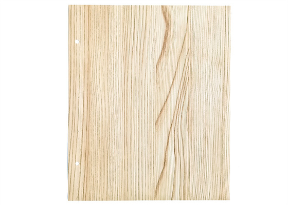 Aangepaste Houten het Meubilairfolie 1260mm van pvc van de Korrelkleur Breedte
