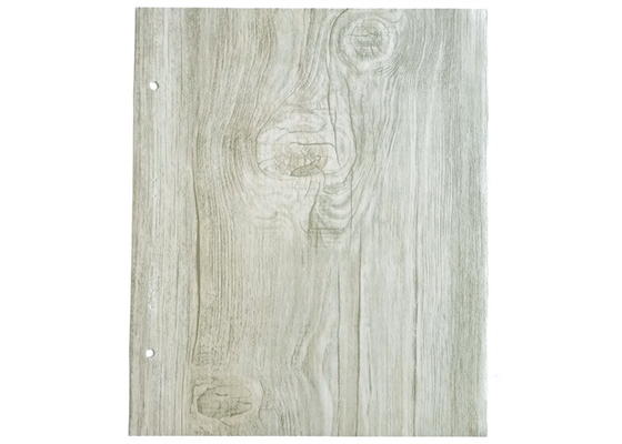 Matte Finish Stretched-Houten de Korrelfolie van pvc 120 Microndikte