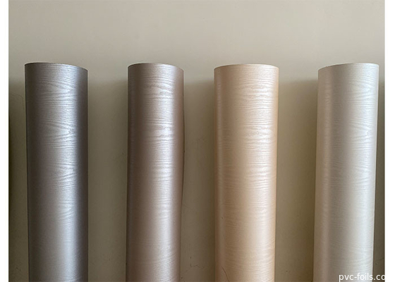 ROHS niet-klevende reliëf PVC-meubelfolie vochtbestendig