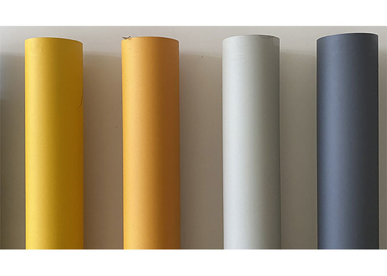 Gele Stevige Kleurenpvc-folie 0.05mm0.50mm voor Meubilair het Behandelen