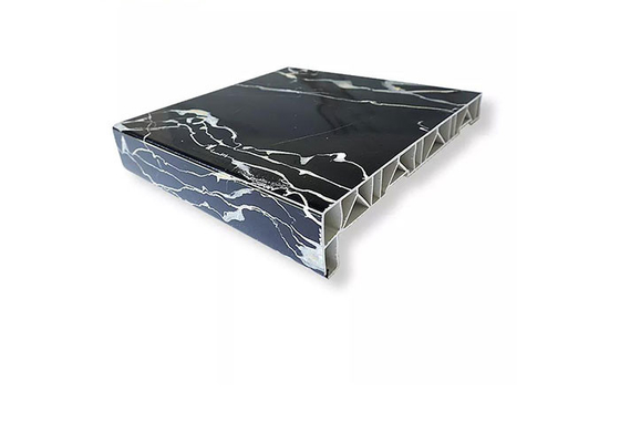 Hoog polijst Marmeren Decoratieve Film 1400mm van Korrelpvc Breedte
