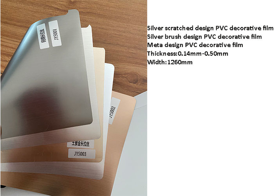 500m / De Decoratieve Film van broodjespvc voor Meubilair Vlakke Laminering