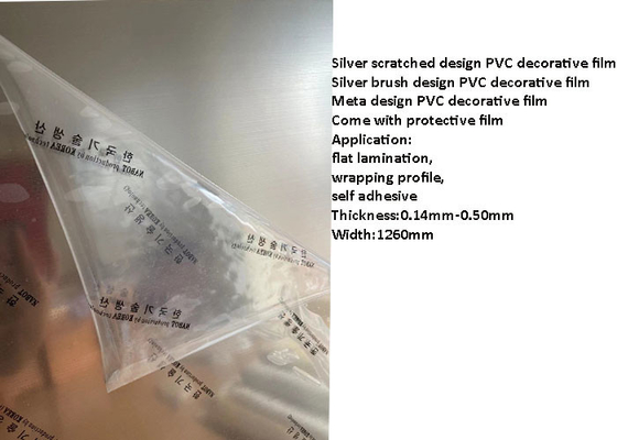 0.50mm de Anti Vuile Decoratieve Film van pvc voor Cabinetry-Deuren