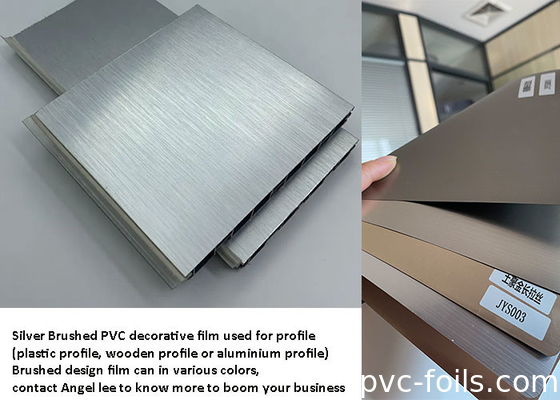 Waterdichte Decoratieve de Filmdikte 0.14mm van pvc Vrije Deklaag