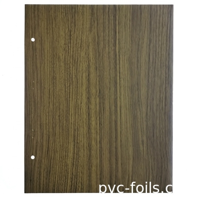 Zelfklevend van het de Film Houten Patroon van pvc Decoratief Stevig de Kleurenmarmer 50m100m
