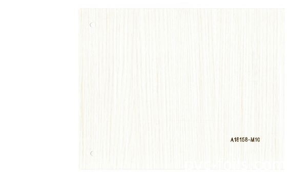 Witte Houten Film 0.10MM van Kleuren Zelfklevende pvc voor Binnenlandse Oppervlaktedecoratie