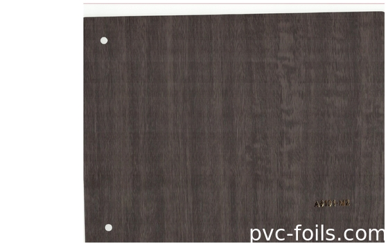 De aangepaste Donkere Houten Decoratieve Film van pvc voor Deurprofiel het Verpakken