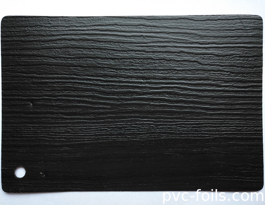 Houtkorrel afwerking PVC folie rollen voor meubel deur decoratie