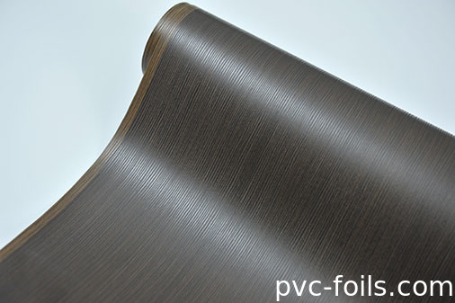 Foshan Custom Wood Grain PVC Decorative Foil voor membraandeuren