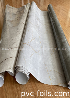 Marmeren patroon PVC-rol PVC-decoratieve film voor platte laminatie