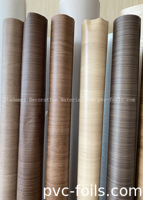 Houtkorrelprofielverpakking PVC-film voor de decoratie van de deurpanelen