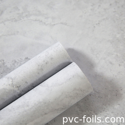 2D-lamineering PVC-meubilair filmrol Op maat gemaakt marmeren ontwerp