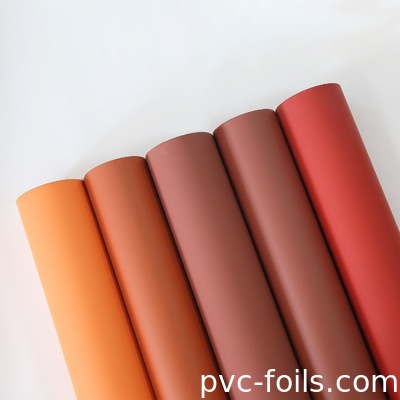 Supermatte PVC decoratieve film aangepaste kleur zachte aanraking voor keukendeuren