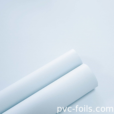 Satine witte PVC membraanfolie in rollen voor keukenkasten