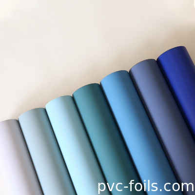 Mono kleur PVC decoratieve folie rol voor kastdeuren membraan drukken