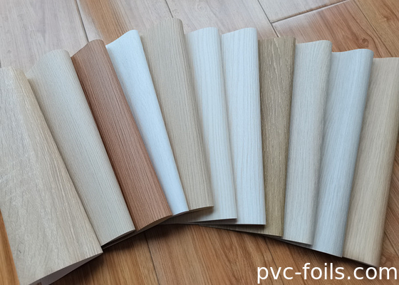 Supermatte houtgraan PVC-film voor kasten en meubels