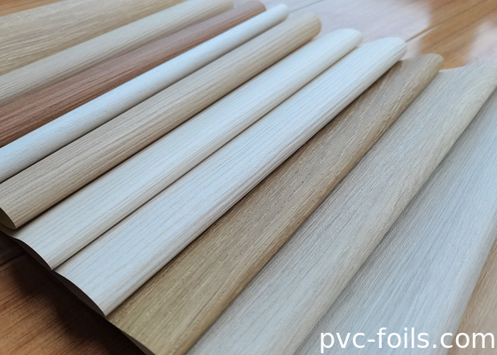 Supermatte houtgraan PVC decoratieve film voor meubels en kasten vernieuwing