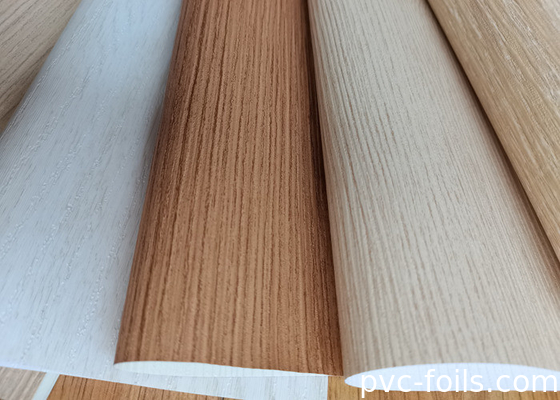 Realistische hout-effect PVC decoratieve film voor meubels en kasten