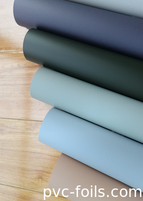 Soft Touch Pvc zelfklevende waterdichte decoratieve film voor huisversiering