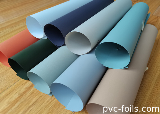 Supermatte PVC-decoratieve film met vaste kleuren voor het lamineren van binnendeuren