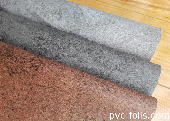 Betonstenen PVC-decoratieve film voor interieurdekoratie