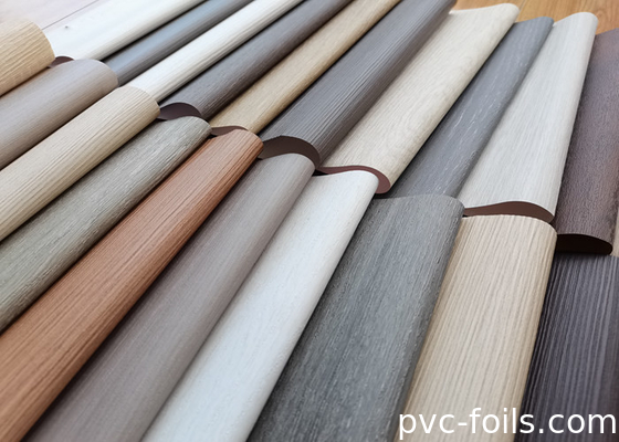 Foshan Houtgraan zelfklevend PVC meubelstickers voor oppervlakteversiering