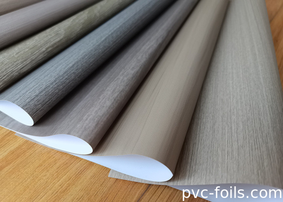Hout-effectmatte PVC-inrichtingsfilm voor meubels en interieur