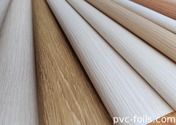 Natuurlijke houtmatte PVC decoratieve film voor de renovatie van meubels