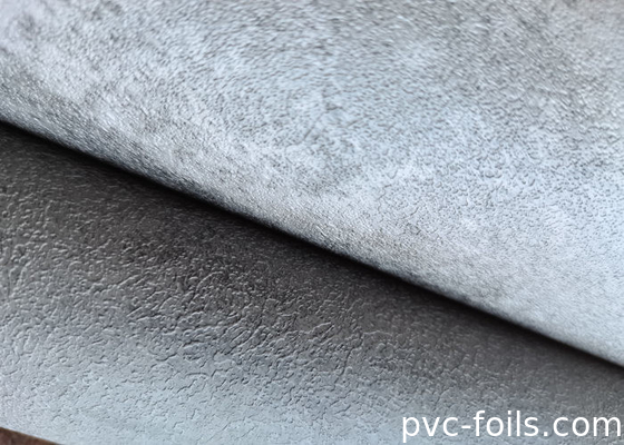 Vacuüm geïmprimeerde cement textuur PVC-film voor moderne interieurtoepassingen