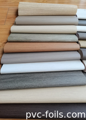 3D-digitaal printen Houtgraan PVC decoratieve film voor interieurmeubilair