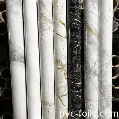 Digitaal afdrukken van marmeren PVC-decoratieve films voor meubels en interieur