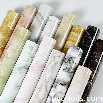 Low MOQ HD Digital Printing PVC Decorative Film voor zelfstandig huisversiering