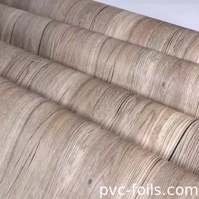 Supermatte houtgraan PVC-meubellamineerfilm - gemakkelijk schoonmaken en onderhouden