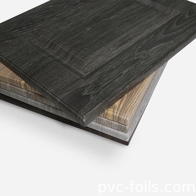 Supermatte houtgraan PVC membraanfolie voor deuren en kasten