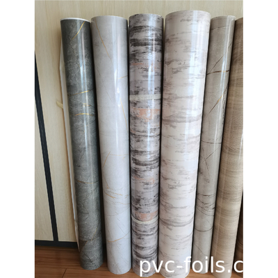 PVC-membraanfolie met hoog glanzend marmeren effect voor interieurdecoratie